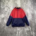 Nike Jackets & Coats | Nike Blue Red Puffer Fleece Reversible Jacket Size Xxl | Color: Blue/Red | Size: Xxl