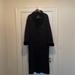 Ralph Lauren Jackets & Coats | Long Black, Suede Like Warm Coat. | Color: Black | Size: M