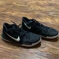 Nike Shoes | Nike Kyrie 3 Mens Size 12 Black Suede White Silt Red Basketball Shoes | Color: Black | Size: 12