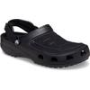 Clog CROCS "Yukon Vista II LiteRide Clog", Herren, Gr. 48, schwarz (schwarz, grau), Croslite, Lederimitat, sportlich, Schuhe, Sommerschuh, Gartenschuh, Trekking, mit komfortablem Fersenriemen