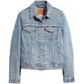 Jeansjacke LEVI'S "ORIGINAL TRUCKER MED IN" Gr. S (36), blau (never fade trucker) Damen Jacken Jeansjacken