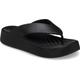 Zehentrenner CROCS "Getaway Platform Flip" Gr. 37, schwarz Damen Schuhe Strandaccessoires