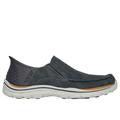 Skechers Men's Slip-ins Relaxed Fit: Expected - Cayson Sneaker | Size 11.5 | Charcoal | Textile | Vegan