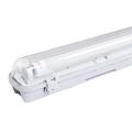 Hebitod LED Batten Light 5FT Cool White T8 Tube Light 24W 6000K 2040lm Fluorescent Light Wall or Ceiling Surface Mounted connectable Strip Lights for Garage/Workshop/Office/School