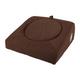 Moxibustion Cushion Set, Slope Linen Sponge Filling Moxa Stool Multifunctional for Waist for Home (Brown)