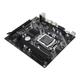 H61S Mini ITX Motherboard, LGA 1155 Motherboard, Dual Channel DDR3 Desktop Motherboard PC Motherboard Supports 2nd and 3rd Generation, with 6 USB2.0 PCIE X16