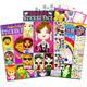 Make a Face Sticker Books Set for Girls Kids Toddlers - 3 Deluxe Face Sticker Books Featuring Diva Fashion Princess and Pet Designs, Over 90 Faces and 750 Stickers (Sticker Face Activity Set)