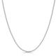 Sterling Silver Chain Necklace for Women, 1.5mm Thick 925 Sterling Silver Box Chain for Women Girls, 22" Length