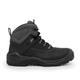 Xpert - Warrior S3 Safety Boots. Lace Up Steel Toe Cap Shoes, Comfortable And Water Resistant Boots For Men. S3 Rating With Midsole Design For Safety and Ankle Support (Black, UK7)
