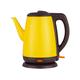 FFOCCO Electric Kettle Electric Kettle Stainless Steel Long Mouth Electric teapot Large Capacity Household Electric Kettle@Yellow Present