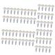 Yardwe 70 Pcs Wire Loop Fishing Pole Fishing Rod Tip Rings Fishing Supplies Fishing Rod Eyes Guides Line Rings Fishing Rod Guide Tips Beachcaster Rod Rings Stainless Steel Tool