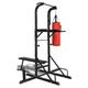 BaraSh Power Tower Dip Station Pull Up Bar for Home Gym Strength Training Workout Equipment,Power Tower with Sit-up Bench and Boxing Bag
