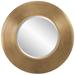 Uttermost Contessa 29.5" Antiqued Gold Round Framed Mirror