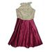 Rare Editions Special Occasion Dress - A-Line: Burgundy Print Skirts & Dresses - New - Kids Girl's Size 16