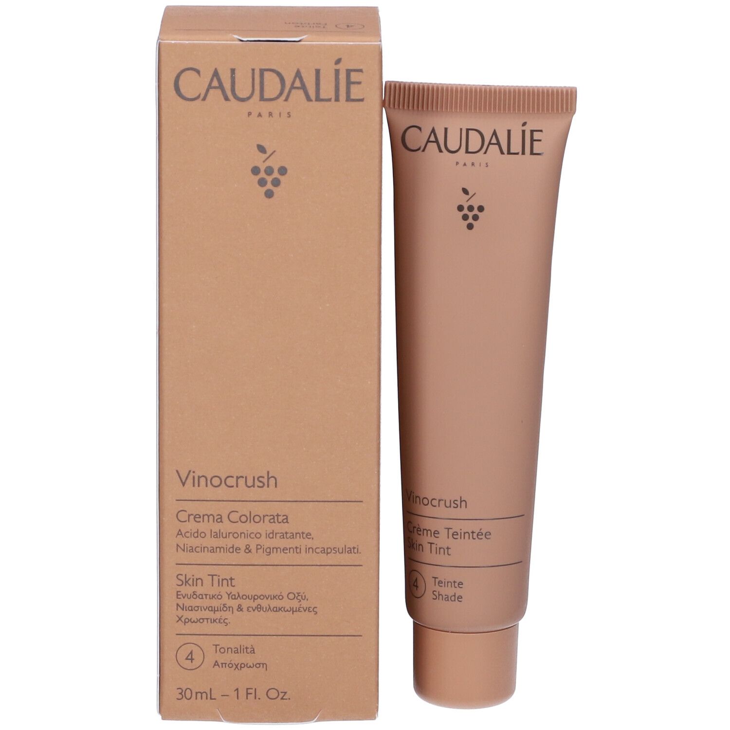 Caudalie Crema Colorata - Tonalità 4 30 ml