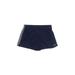 Mizuno Athletic Shorts: Blue Color Block Activewear - Women's Size Large