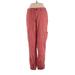 Sonoma Goods for Life Cargo Pants - Mid/Reg Rise: Red Bottoms - Women's Size 2