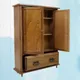 Mini armoire en bois de style vintage maison de courses armoire l'inventaire Cisco de poupées