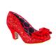 Irregular Choice Damen Ban Joe Weite Passform Mary Jane Schuh, rot, 37 EU