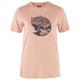 Fjällräven - Women's Abisko Wool Fox S/S - Merinoshirt Gr S rosa/beige