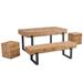 Millwood Pines Ashonda 4 - Person Dining Set Wood in Brown | 33 W x 59 D in | Wayfair 0CAA96B36A8440B29E5A533DF01CF8D5