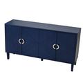 Latitude Run® Asabi 59.84" Wide Sideboard, Wood in Blue | Wayfair 5ADF0B48E2AA4DCB80D8599F71D76EF6