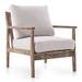 Accent Chair - Gracie Oaks Keiyonna 28" Wide Linen in Brown/White | 32.5 H x 28 W x 28 D in | Wayfair 4696A54FCCBA4FD3B9418324A83D3B07