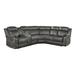 Multi Color Reclining Sectional - Latitude Run® Hisse LAF Reclining Sectional Microfiber/Microsuede | 41 H x 99 W x 86 D in | Wayfair