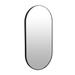 Ivy Bronx Koloman Oval Wall Mirror Metal in Black | 1.2 H x 17.7 W x 35.4 D in | Wayfair 085B9EBA95B8402D9FE50902F954267F