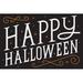 The Holiday Aisle® Festive Fright I by Michael Mullan - Print Paper/Metal in Black/White | 32 H x 48 W x 1.25 D in | Wayfair