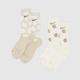 Nike beige everyday crew socks 2 pack