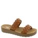 Corkys Wind It Up - Womens 7 Brown Sandal Medium