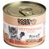 Dogs'n Tiger Junior 6 x 200 g Umido gatto - Pollame