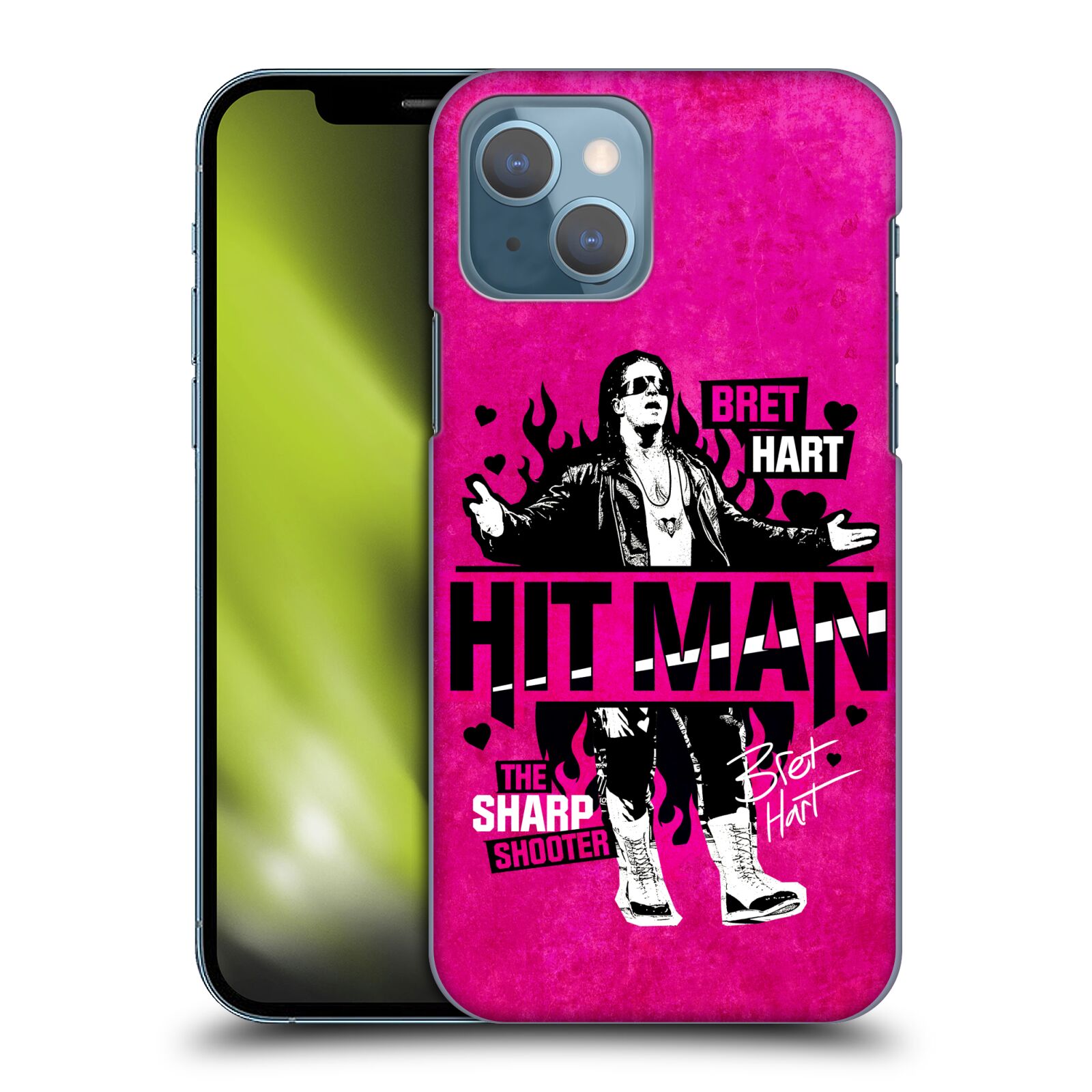 WWE Bret Hart Hitman Phone Case - iPhone Image