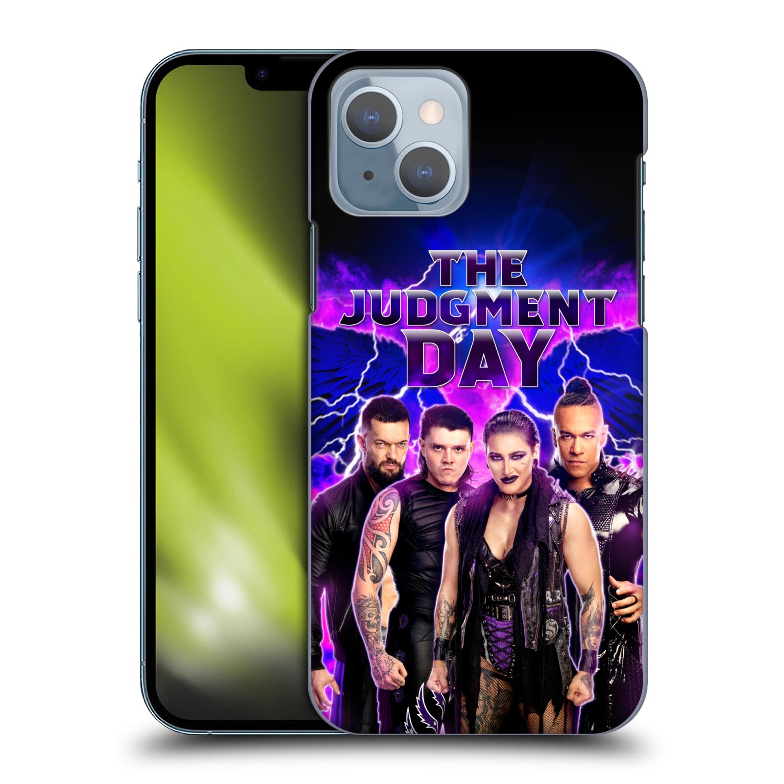 WWE The Judgement Day Finn, Damian, Rhea, Dominik Handyhülle – iPhone Image