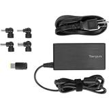 Targus 90W AC Semi-Slim Universal Laptop Charger with 6-Foot Cable Includes 5 Power Tips Compatible with Major Brands: Acer ASUS HP Compaq Dell Toshiba Gateway IBM Lenovo Fujitsu (APA90US)
