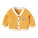 Toddler Boys Girls Jacket Children Kids Baby Cute Cartoon Animals Pullover Blouse Tops Cardigan Coat Outfits Clothing Size 12-18 Months