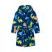 AJZIOJIRO Baby Kids Robe Fleece Dinosaur Bath Robe for Boys Girls Cozy Baby Pajamas Sleepwear for Kids Hood Bathrobe 3-8T Kids Spa Robe