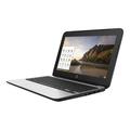 HP ChromeBook 11 G4 EE: 11.6-inch (1366x768) | Intel Celeron N2840 2.16GHz | 16GB eMMC SSD | 4GB RAM | Chrome OS - Black