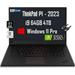 Lenovo ThinkPad P1 (2024) 16 4K (3840x2400) (Intel Core i9-11950H vPro 64GB RAM 4TB SSD RTX 3080 16GB) Mobile Workstation Laptop Fingerprint Backlit 3-Yr WRT IST Cable Wi-Fi 6 Win 11 Pro