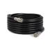 BNC Cable Black RG6 HD-SDI and SDI Cable (with Two Male BNC Connections) - 75 Ohm Professional Grade Low Loss Cable