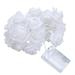 Cglfd Clearance String Lights 1.2m 10 LED Light Battery Operated Indoor with LED White Roses with Warm Not Include Battery White