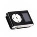 Mini USB Clip MP3 Player LCD Screen Support 32GB Micro SD TF (Black)