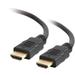 C2G Legrand Ethernet Cable 4k High Speed HDMI Cable Black in Wall HDMI Cable 60 hz HDMI Cable 3.28 Foot HDMI Cable 1 Count C2G 40303