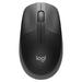 Logitech Wireless Mouse M190 - Full Size Ambidextrous Curve Design 18-Month Battery with Power Saving Mode Precise Cursor Control & Scrolling Wide Scroll Wheel Thumb Grips (Charcoal)