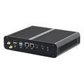 PARTAKER Powerful Mini PC Mini Desktop Computer Mini PC with Intel Quad Core CPU i5 1035G1/1035G4 10th Gen. 8GB DDR4 RAM 240GB SSD 1TB HDD 2xHD 2xLAN 8xUSB Windows10 Pro Wi-Fi