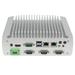 PARTAKER Industrial PC Fanless Mini PC Windows 10 Pro Desktop Computer Celeron J1900 Quad Core Dual LAN Embedded Computer 6 COM RS232 RS485 HD 6 USB 8GB Ram 512GB SSD