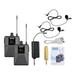 OWSOO Microphone 3.5mm Adapter Audio Receiver 6.35mm 3.5mm Adapter Audio DVD 6.35mm 3.5mm Adapter UHF Wireless