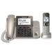 Panasonic KX-TGF350N Corded / Cordless Dect 1 Handset Landline Telephone Champagne Gold