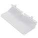 Wall Mobile Phone Holder Remote Mount Tv Organizer Plastic Shelf for Stand White